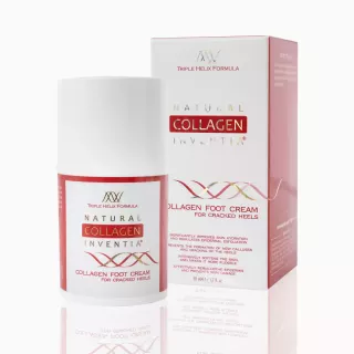Inventia  KRÉM NA NOHY a popraskané PATY s živým kolagenem - 50 ml